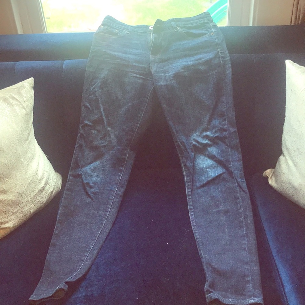 Dark denim